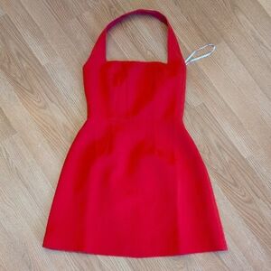 Commense Vibrant Red Dress